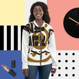 Chaqueta bomber all over unisex