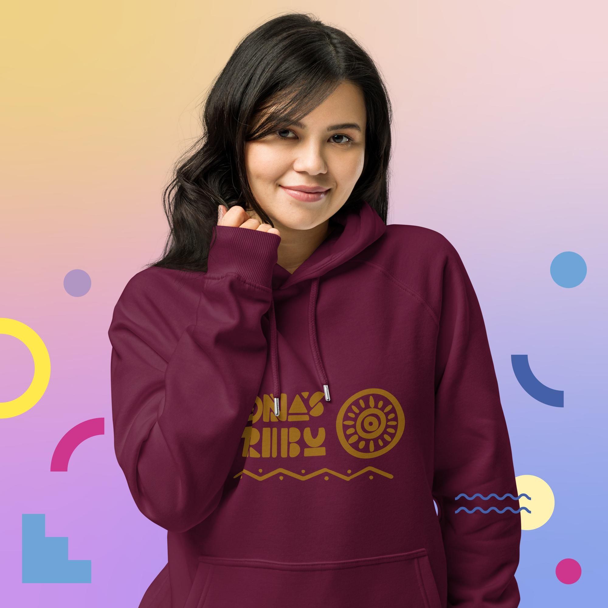 Sudadera con capucha eco unisex - Imagen 2